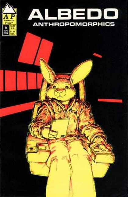 Albedo 6 - Ap Comics - Space Rabbits - Man-rabbit - Animal People - Spaceships
