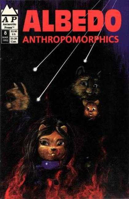 Albedo 8 - Anthropomorphics - Animals - Fur - Human Hair - Antarctic Press