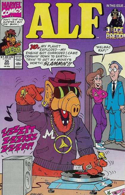 Alf 35 - Marvel - Marvel Comics - Judge Dredd - 35 Nov - Nov