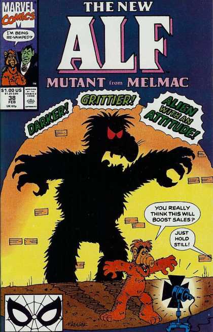 Alf 38 - Marvel Comics - Approved By The Comics Code Authority - Gritter - 100 Us - Mutant From Melmac
