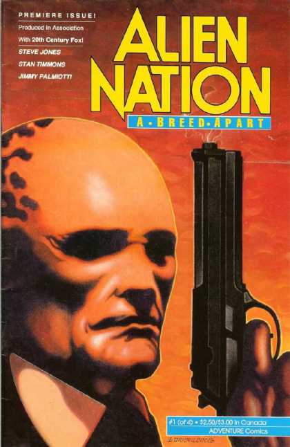 Alien Nation: A Breed Apart 1 - Premiere Issue - Steve Jones - Stan Timmons - Jimmy Palmiott - Gun