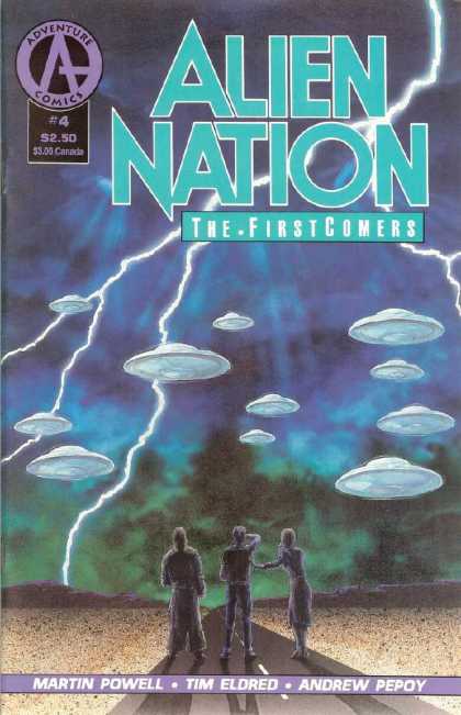 Alien Nation: The Firstcomers 4 - Adventure - Martin Powell - Tim Eldred - Andrew Pepoy - Spaceships