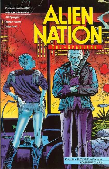 Alien Nation: The Spartans 3 - Bill Spangler - James Tucker - Pace Groh - 20th Century Fox - The Spartans