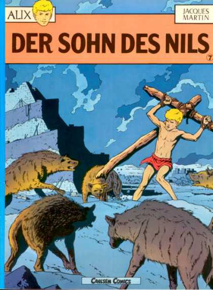 Alix 7 - Der Sohn Des Nils - Cross - Carlsen Comics - Creatures - Red Shorts