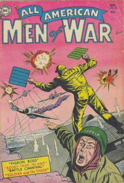 All-American Comics - All American Men of War - 1942 - War Times - Invasion - Defense - Take Over