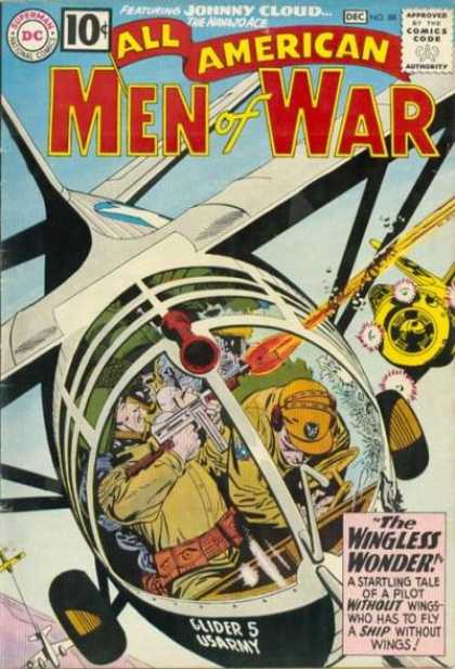 All-American Comics - All American Men of War - Dc - Superman - Approved By The Comics Code Authority - National Comics - Men Of America
