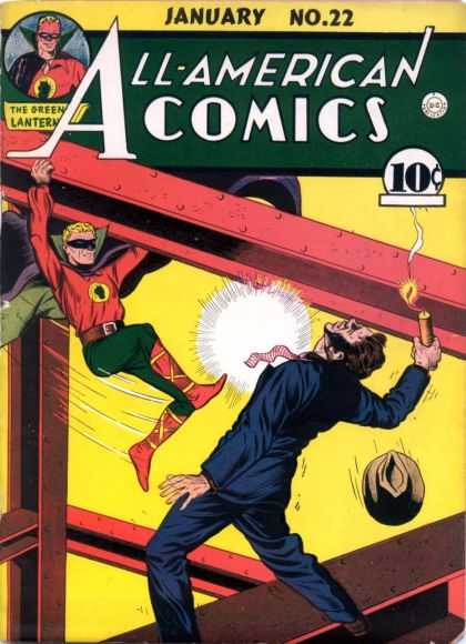 All-American Comics 22 - The Green Latern - Fix The Fight Game - January 1941 - Mark Karaste - Irene Miller - Sheldon Moldoff