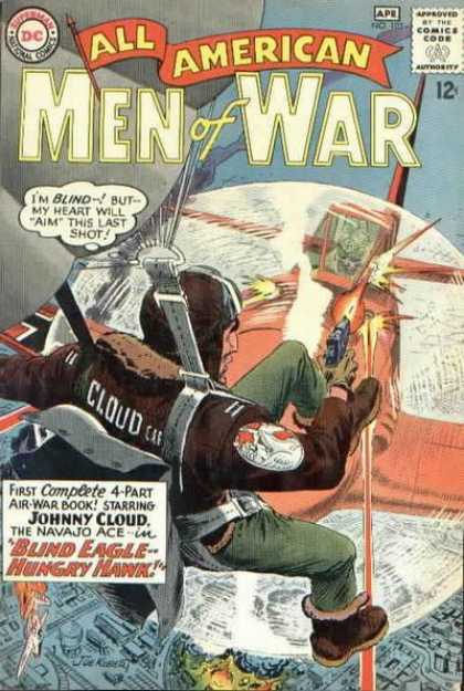All-American Comics - All American Men of War - Blind - Cloud - Last Shot - Airplane - Navajo Ace