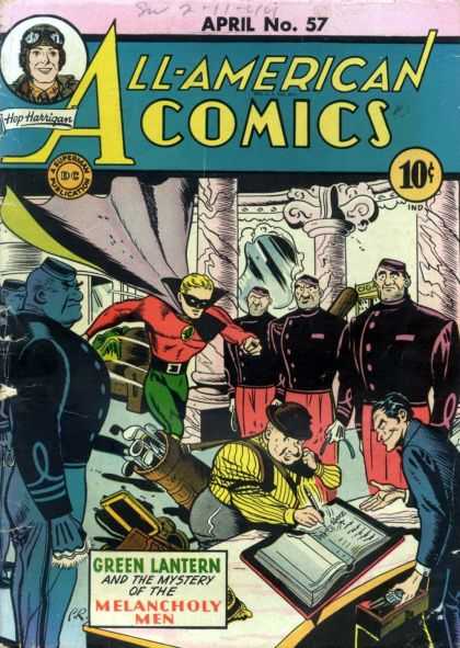 All-American Comics 57 - 10 Cents - April - Superhero - Green Lantern - Golf Clubs