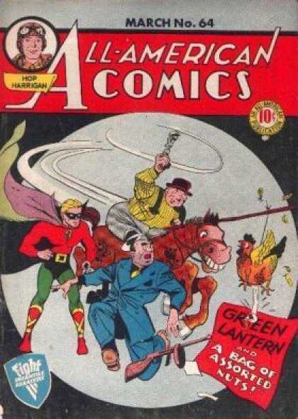 All-American Comics 64 - All-american Comics - March - No 64 - Hop Harrigan - Gree Lantern