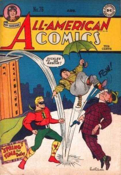 All-American Comics 76 - No 76 - Dc - Spring - Jump - Cape