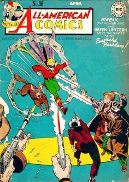All-American Comics 96 - Mutt U0026 Jeff - Dc - April - Green Lantern - Streak - Alex Toth