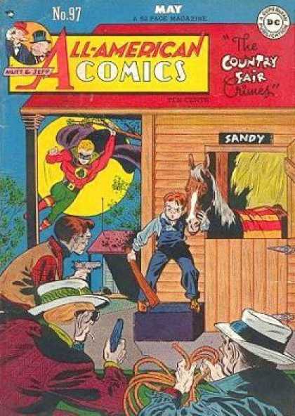 All-American Comics 97 - Stealing - Evil - Little Boy - Horse - Super Hero - Alex Toth