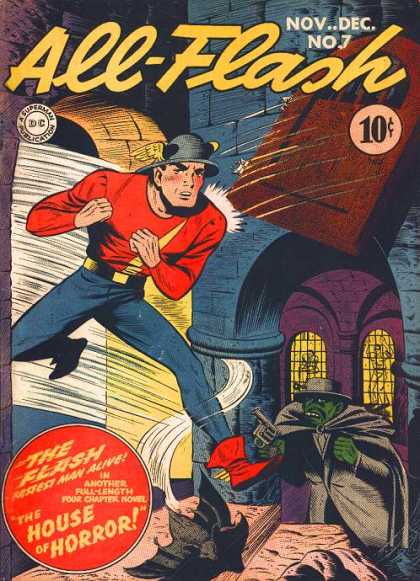 All-Flash Quarterly 7 - November December - No 07 - The Fastest Man Alive - House Of Horror - Boots