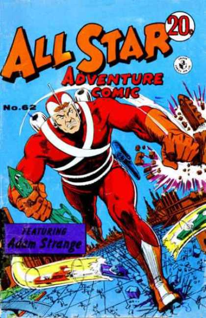 All Star Adventure Comic 62 - Somebody Stop Me - Real Danger - Lets Party In Danger - Hero Of The Century - Cuming To The Hell