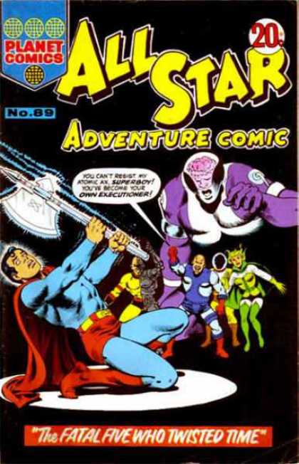 All Star Adventure Comic 89