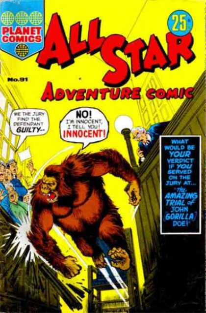 All Star Adventure Comic 91