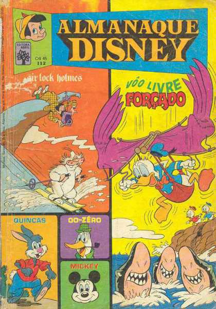 Almanaque Disney 112 - 112 - Voo Livre - Forcado - Mickey - Quincas