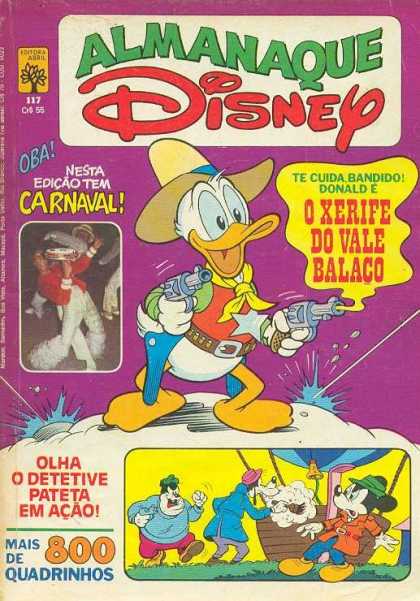 Almanaque Disney 117 - Disney - Donald Duck - Carnival - Micky Mouse - Goofy
