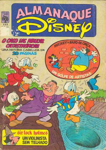 Almanaque Disney 125 - Uncle Scrooge - Donald - Mickey Mouse - Whirlpool - Water