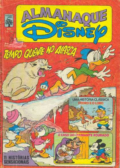Almanaque Disney 127 - Ducks - Bear - Mouse - Wolf - Boy