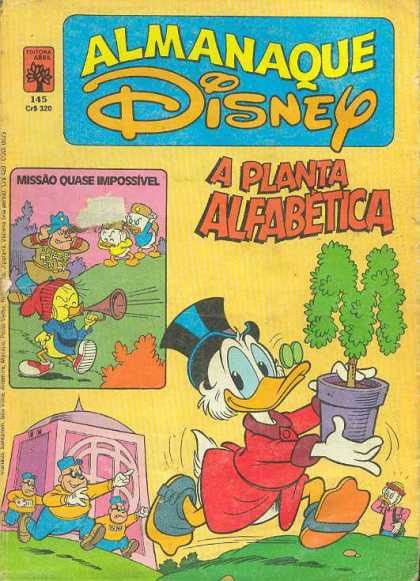 Almanaque Disney 145 - Portuguese - Scrooge Mcduck - Music - Plant - Money Bin
