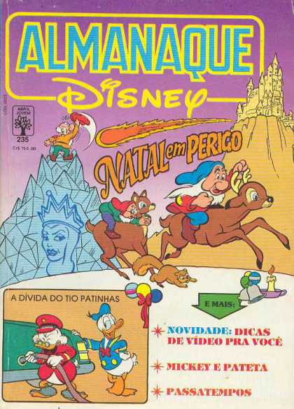Almanaque Disney 235 - Dwarfs - Donald Duck - Uncle Scrooge - Castle - Doc