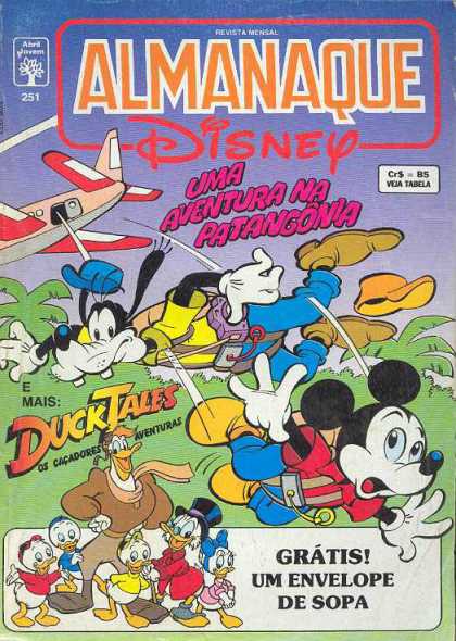 Almanaque Disney 251 - Almanaque - Disney - Duck Tales - Spanish Comic - Disney Character Adventure