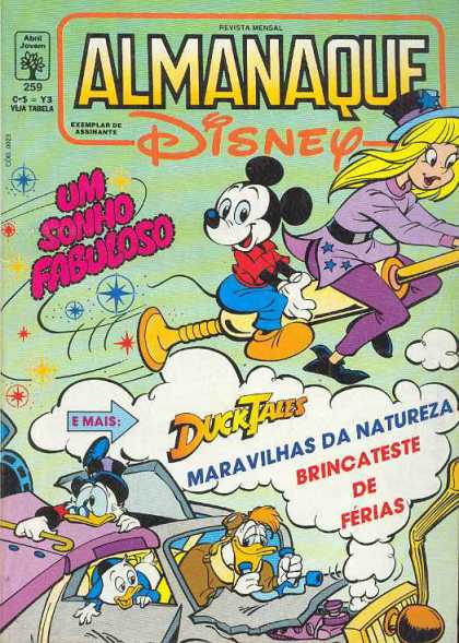 Almanaque Disney 259 - Mickey - Sabrina - Vacuum - Flying - Scrooge