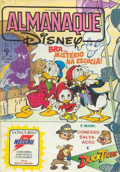 Almanaque Disney 262 - Donald Duck - Monster - Mystery - Ghost - Storm