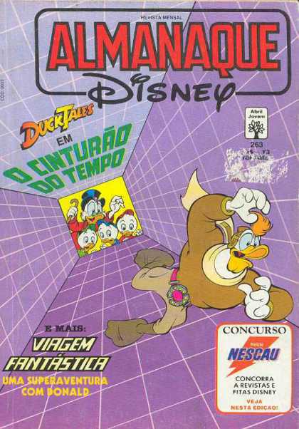 Almanaque Disney 263 - Disney - Scrooge Mcduck - Launchpad - Ducktales - Ducks