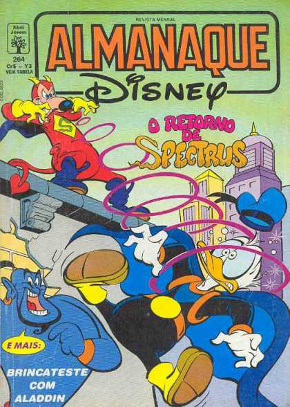 Almanaque Disney 264 - Almanaque - Disney - Donald Duck - Genie - Spectrus