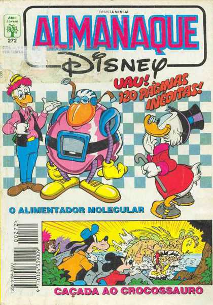 Almanaque Disney 272 - Ducks - Ineditas - Robot - Crocossauro - Mickey