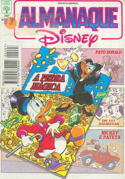 Almanaque Disney 297 - Disney - Pato Donald - A Pedra Magica - Os 101 Dalmatas - Mickey E Pateta