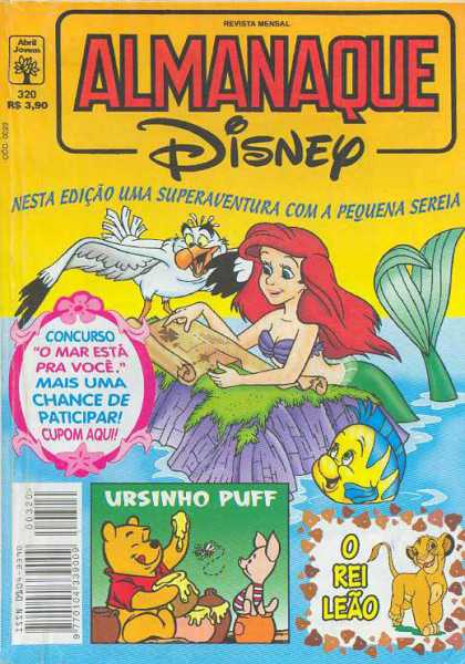 Almanaque Disney 320 - The Little Redhead - In Troubled Waters - Save The Maid - The Friendly Bird - The Lovely Maiden