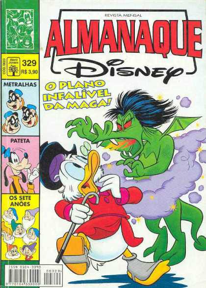 Almanaque Disney 329 - Dragon - Duck - Dwarves - Goofy - Fire