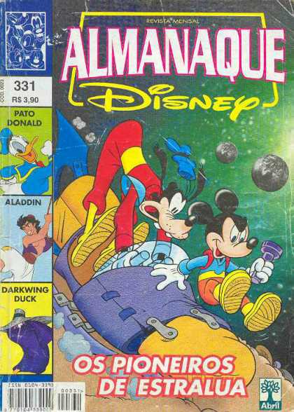 Almanaque Disney 331 - 331 - Pato Donald - Aladdin - Goofy - Spaceship