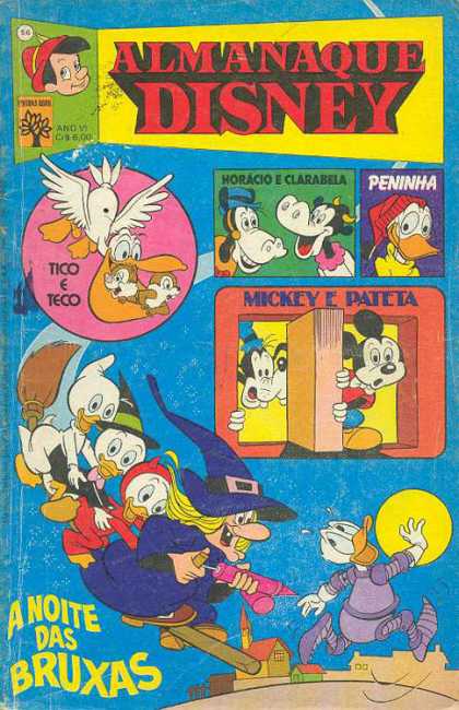 Almanaque Disney 56 - Stork - Witch - Ducks - Full Moon - Chipmunks