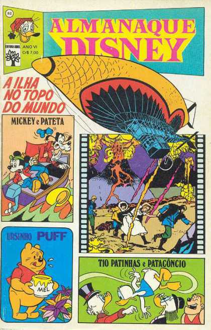 Almanaque Disney 62 - Pooh - Honey - Donald Duck - Mickey Mouse - Goofy