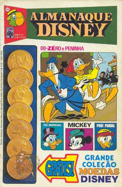 Almanaque Disney 76 - Gratis - Grande Colecao - Disney - Ducks - Mickey
