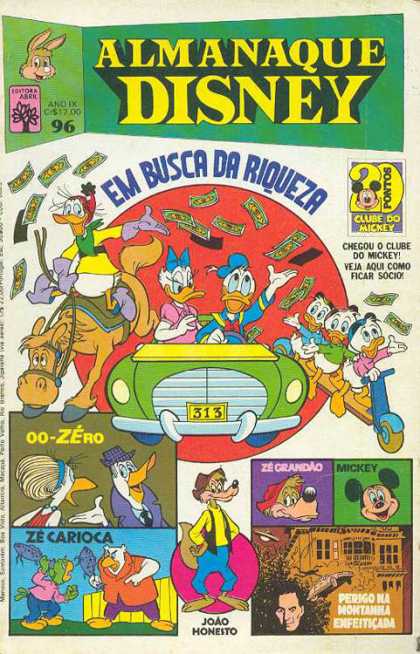 Almanaque Disney 96 - Donald Duck - Daisy Duck - Huey - Dewey - Louie