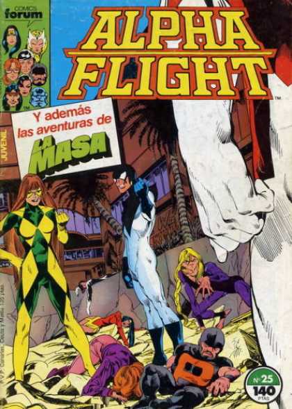 Alpha Flight (Spanish) 25
