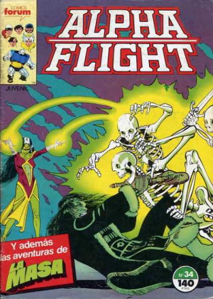 Alpha Flight (Spanish) 34