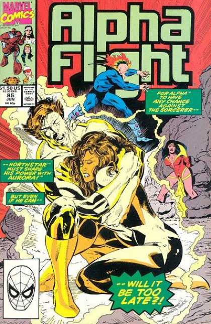 Alpha Flight 85 - Marvel Comics - Will It Be Too Late - But Even If I Can - Mutant - Super