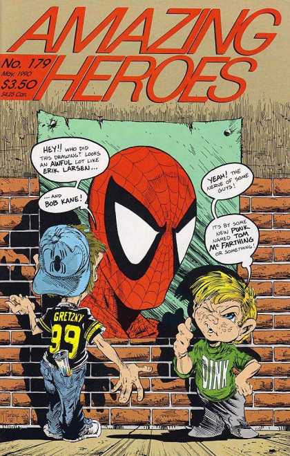 Amazing Heroes 179 - Spiderman - Marvel - Marvel Comics - Super Hero - Kids - Todd McFarlane