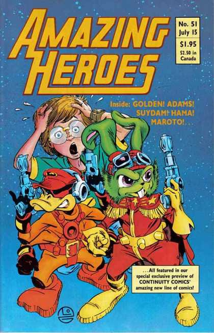 Amazing Heroes 51 - Michael Golden