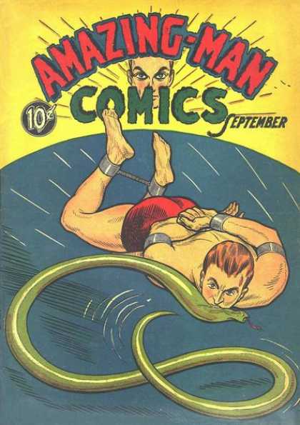 Amazing Man Comics 1
