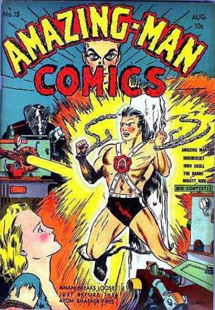 Amazing Man Comics 11