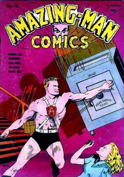 Amazing Man Comics 12