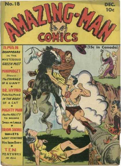 Amazing Man Comics 14